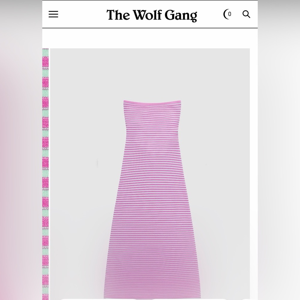 The Wolf Gang Anthropologie Sunmor Knit Maxi Dress